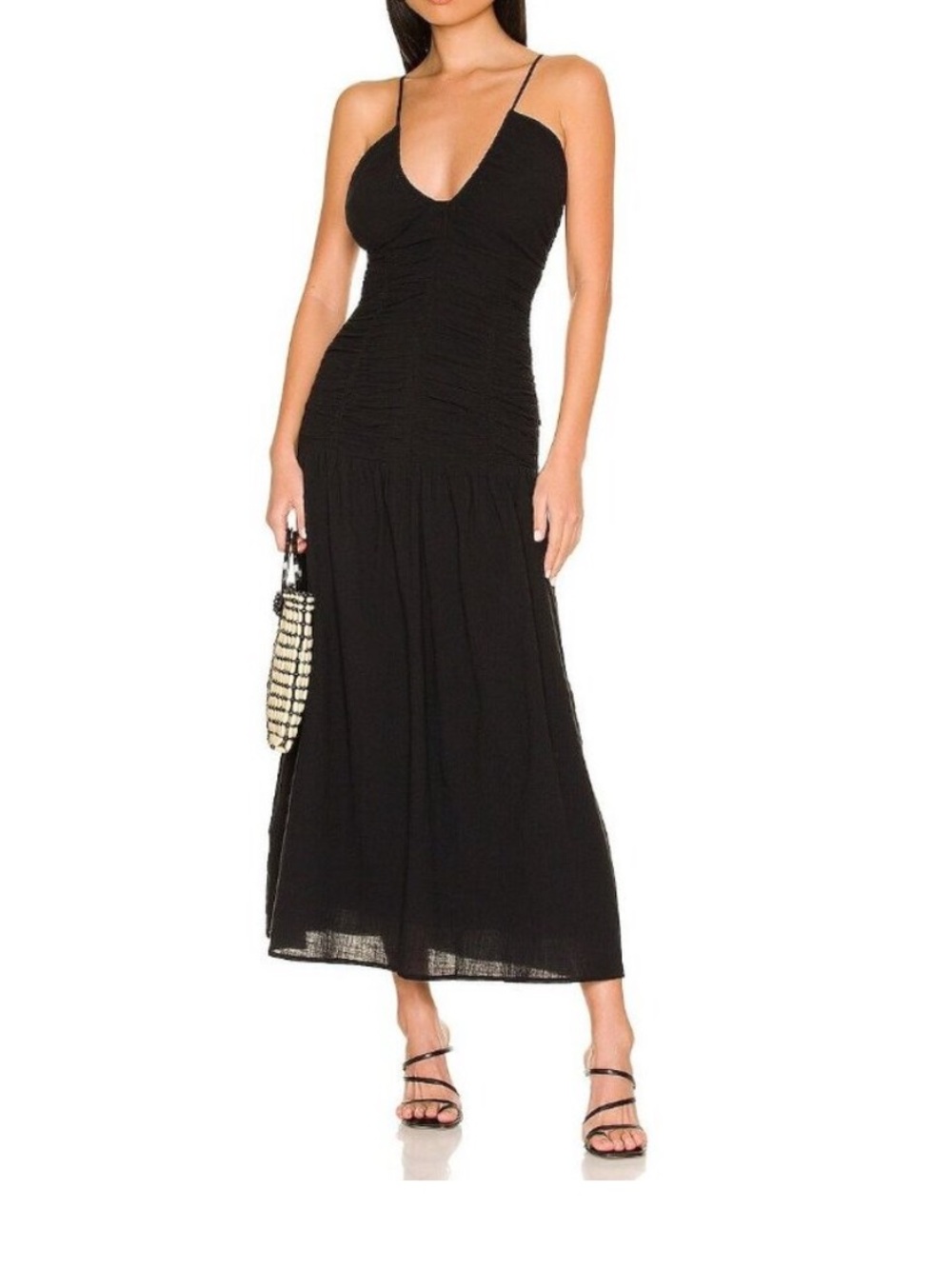 SUBOO Alva Sundress in black Size XS